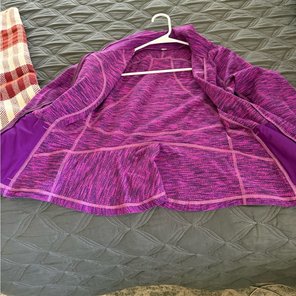 Lululemon Athletica Vibrant Purple Jacket - Picture 5 of 6
